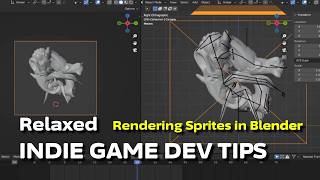 MAKE THEM FLAT - Rendering Sprites in Blender - Relaxed Indie Dev Tips - 02