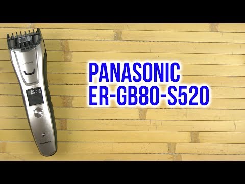 Распаковка PANASONIC ER-GB80-S520