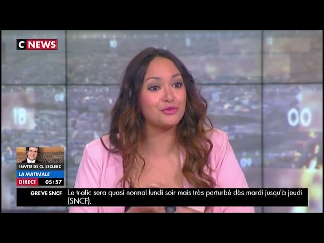 Hinatea Chatal Présentatrice TV