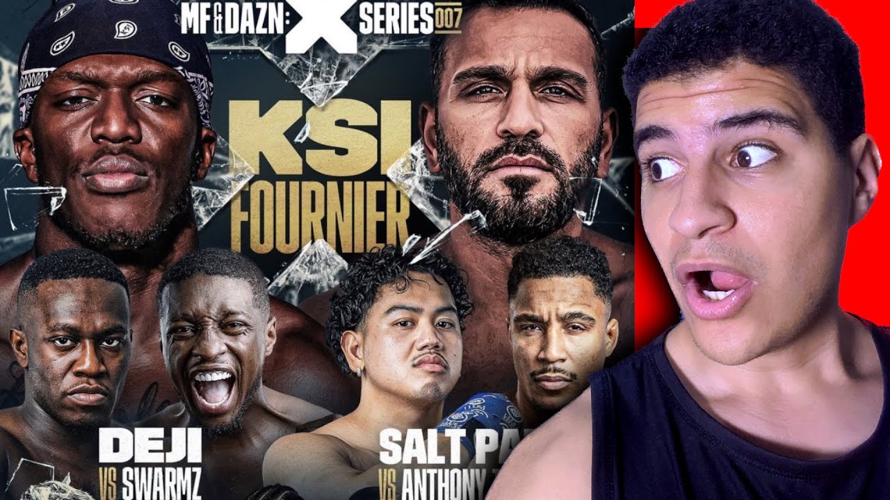 KSI VS JOE FOURNIER REACTION | LIVE🔴