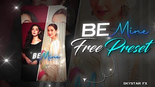 Be Mine - Subh Ae Inspired Xml Preset Alight Motion Preset