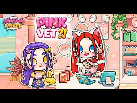🐾Welcome to My PINK Vet Clinic