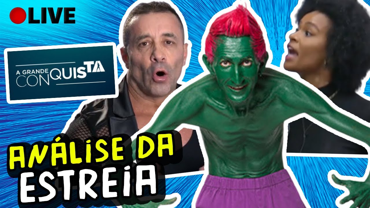 A GRANDE CONQUISTA - COMO FOI A ESTREIA DO PROGRAMA