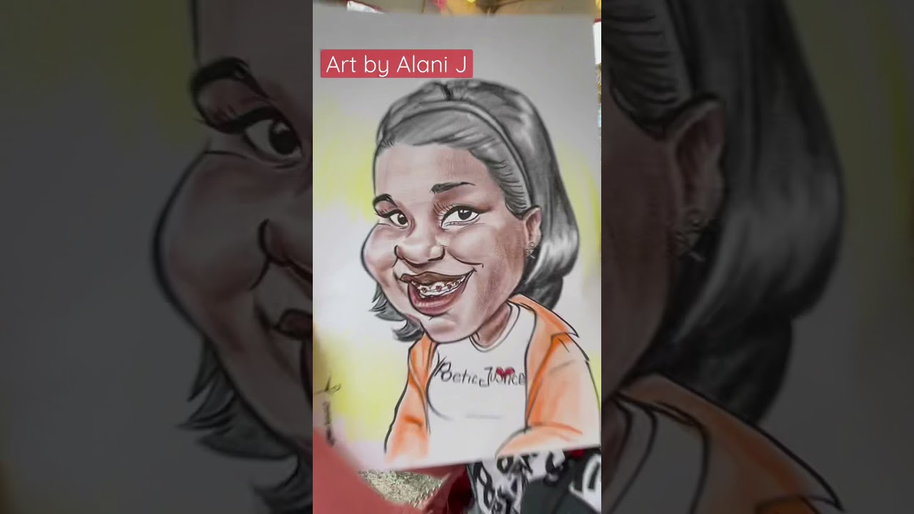 Caricature Drawing Alani J