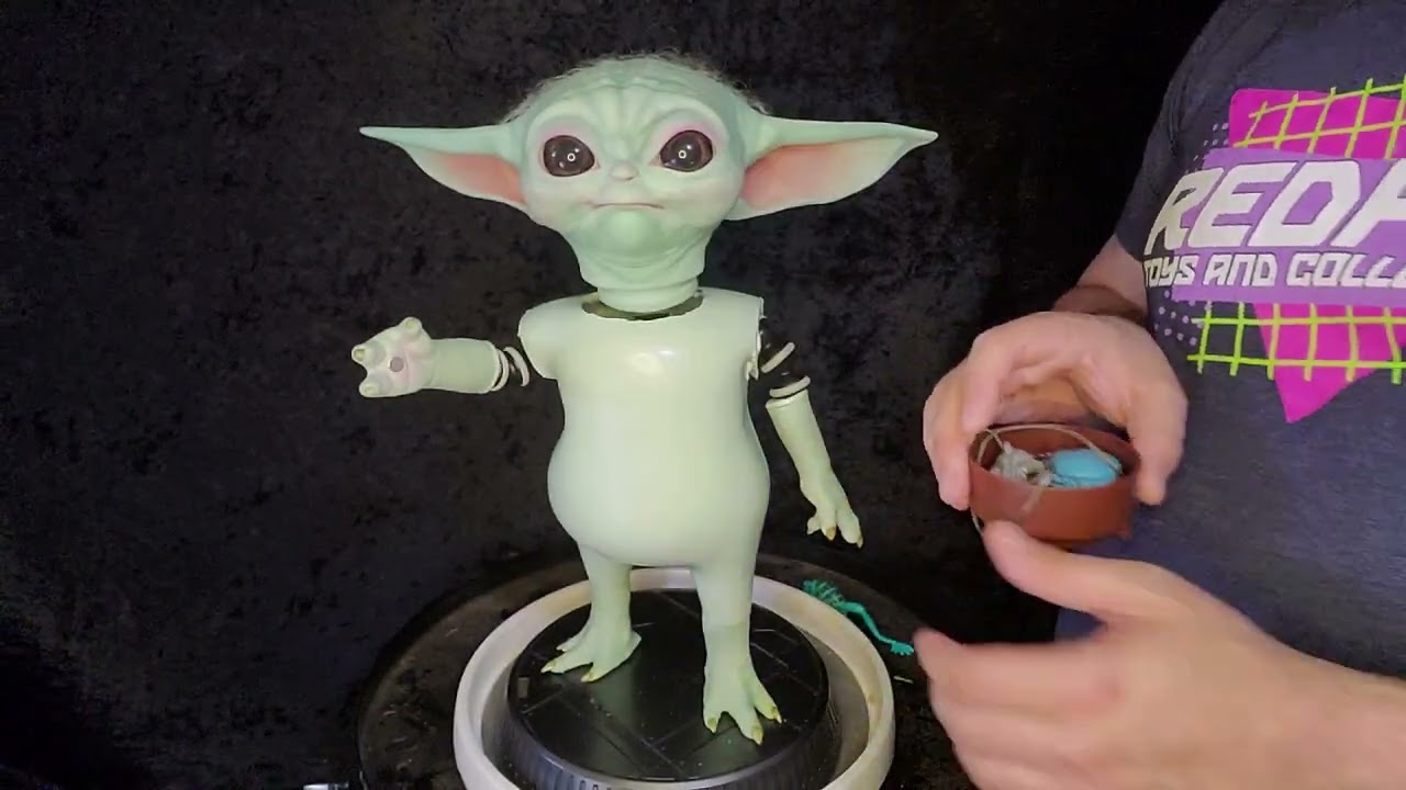 Posable sideshow grogu baby yoda! MOD mt4bwy