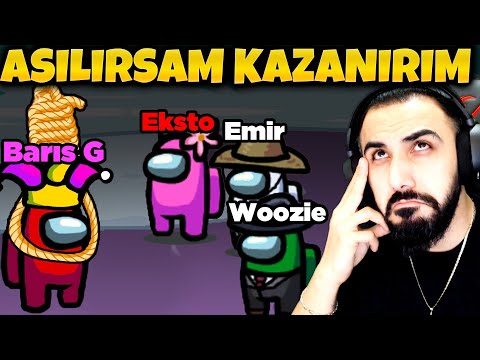 KENDİMİ ASTIRIRSAM KAZANIRIM!! IMPOSTORLA ANLAŞTIM!! AMONG US JESTER MODU!! | Barış Can