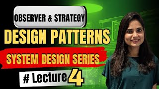 Observer & Strategy Design Pattern | System Design Series | Euron