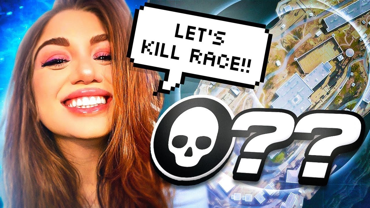 a girl streamer challenged me to a kill race on Rebirth Island..