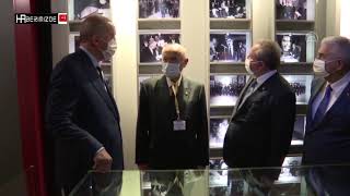 Hurbaşkanı Erdoğan, Lefkoşada Alparslan Türkeşin Doğduğu Müze Eve Ziyarette Bulundu