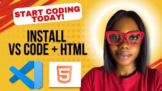 Zero to HTML: Install VS Code & Build Your First Webpage.#shecode #HTMLTutorial  #CodingForBeginners