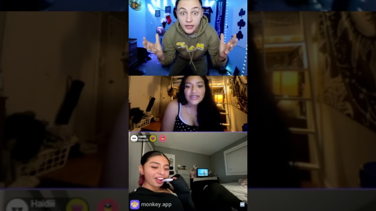 TROLLING 2 girls on MonkeyApp with MAGIC 