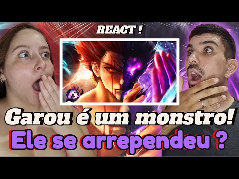♪ Garou (One Punch Man) | Cosmic Monster | AniRap e ‪@OkabeOficial‬ | 🔥REACT CASAL NERD