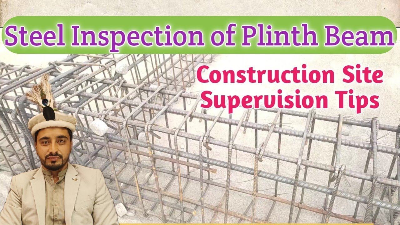 Steel Inspection of Plinth Beam in Urdu/Hindi with English Subtitles