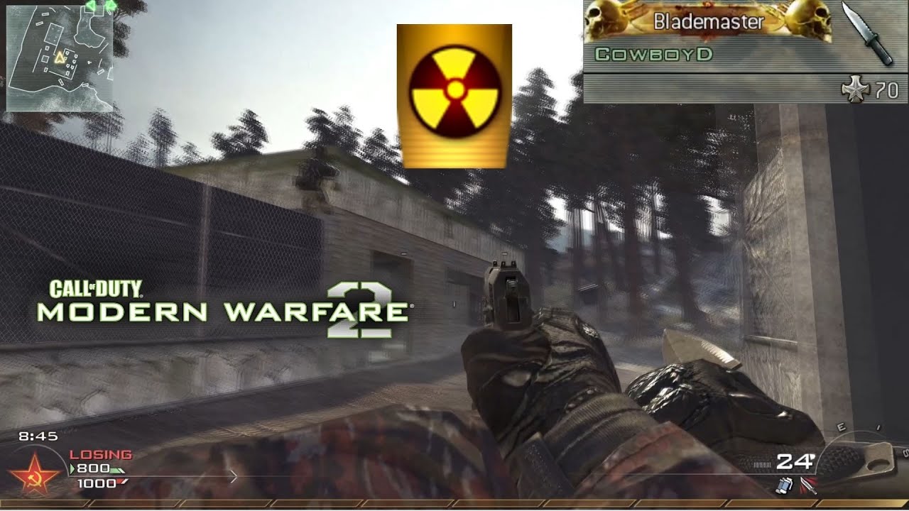 Modern Warfare 2 | Tactical Knife Nuke | Cowboy D goes INSANE | Nuke with Every Gun |