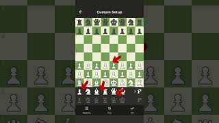 How to play a CUSTOM POSITION against the CHESS.COM bots? (Mobile/Phone version) #chess #shorts screenshot 4