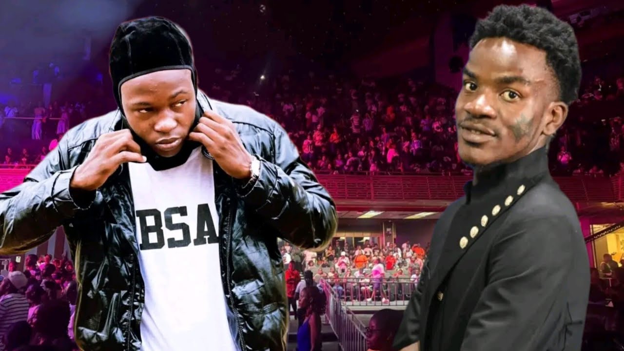 Младший Спрагга роняет слезу во время выступления Spirit of Saul и Jah Child на сцене