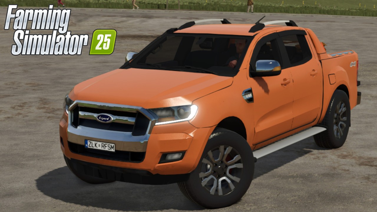 FS25 - 2017 FORD Ranger (LIZARD) - NEW CAR MOD for Farming Simulator 2025 ROLEPLAY FS25 GAMEPLAY