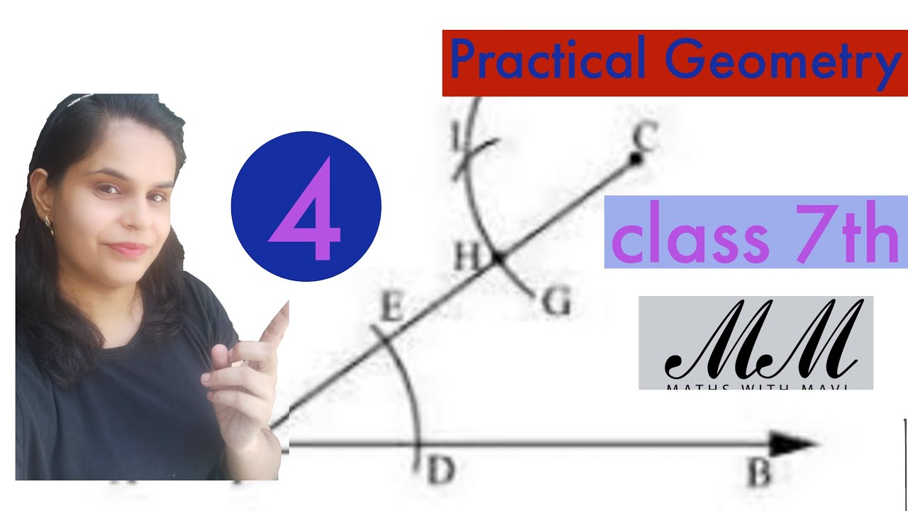 constructing parallel lines class 7(b)