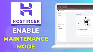 How to Enable Maintenance Mode in Hostinger Website Builder