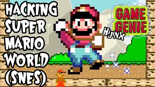 Hacking Super Mario World (SNES) - Game Genie Hijinx! screenshot 3