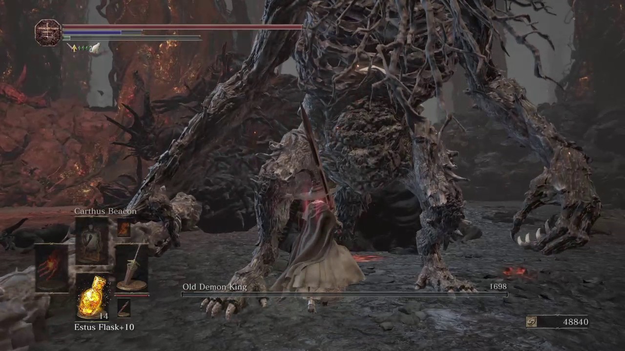 DARK SOULS™ III Old Demon King Kill (NG+, No Damage)