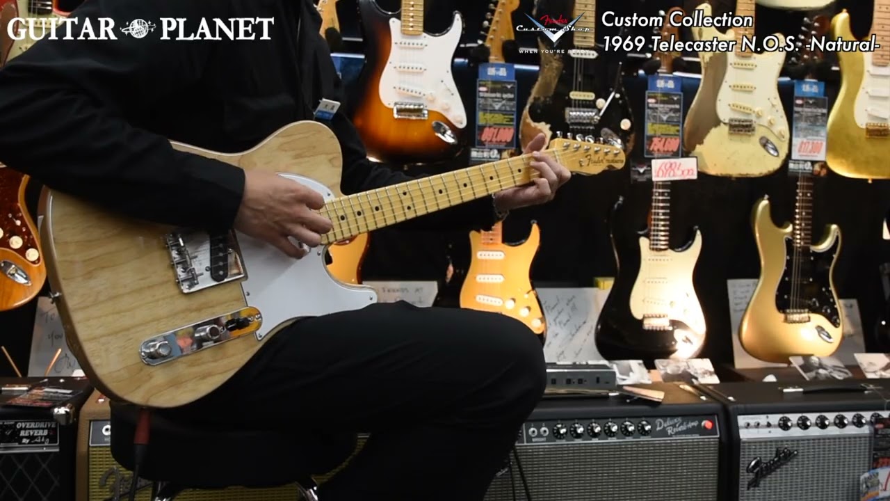 Custom Collection~ 1969 Telecaster N.O.S. -Natural- - YouTube
