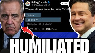 Mark Carney Keeps Getting Destroyed By Pierre In Polls On X