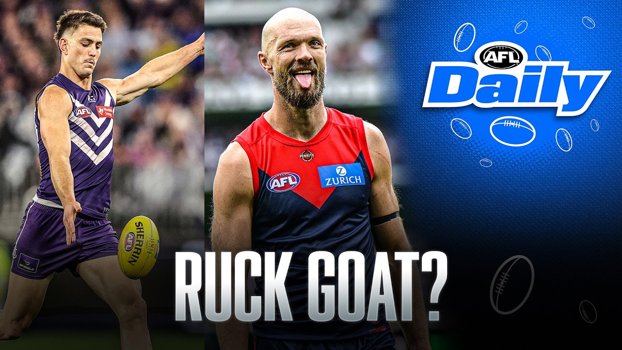 Ruff Goat Voss apologises to Petty, who is the ruck GOAT? | AFL Daily - YouTube