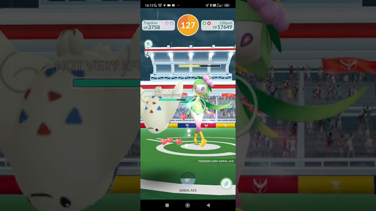 Pokemon Go- Lilligant Solo Raid 3