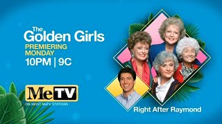 MeTV (USA) - The Golden Girls premiere promo #2 (March 16, 2026)