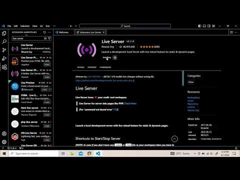 Setup of visual Studio code (VS Code) Html /CSS/ JavaScript/Live server @Sparkling_Rhythm
