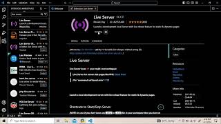 Setup of visual Studio code (VS Code) Html /CSS/ JavaScript/Live server @Sparkling_Rhythm