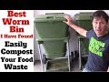 Best Worm Bin I Have Ever Found - Easily Compost Your Food Waste