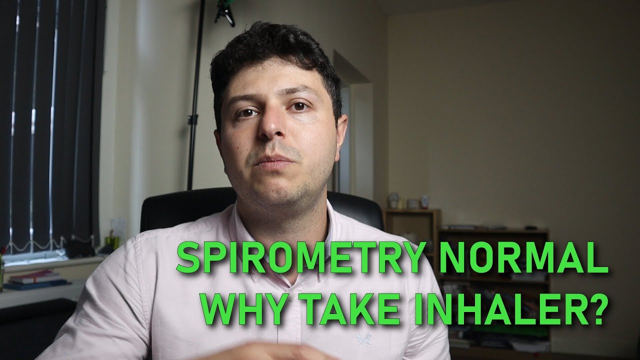 Why continue taking inhaler if spirometry is normal? - YouTube