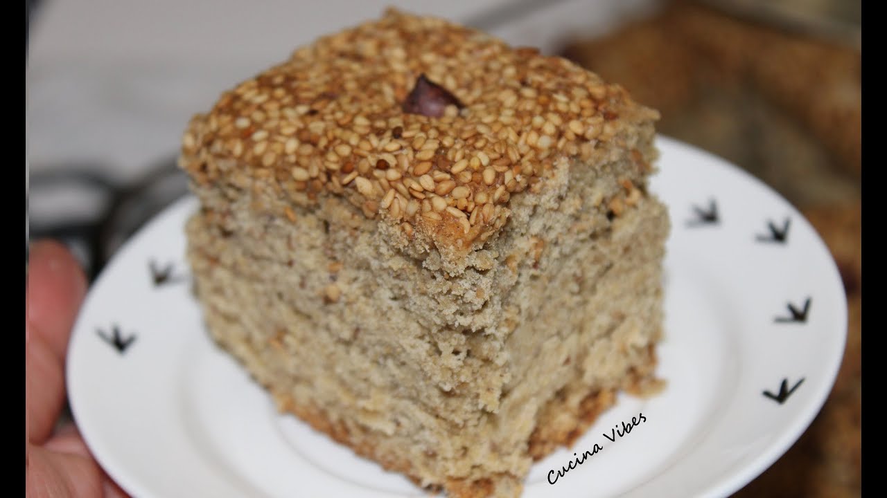 khobzet droô: gâteau au sorgho à l'ancienne خبزة درع الوصفة الزمنية