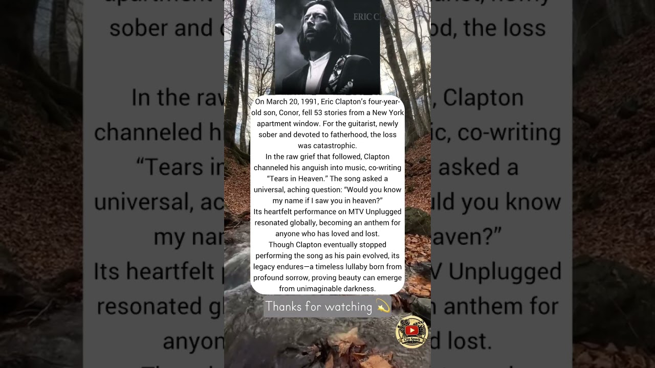 On March 20, 1991, Eric Clapton’s 