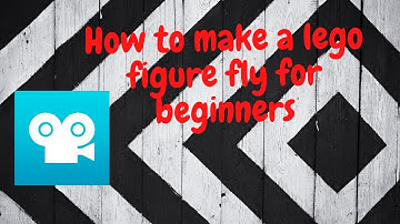 LEGO Stop Motion Tutorial: How to make a lego figure/object fly in stop motion(SUPER EASY)