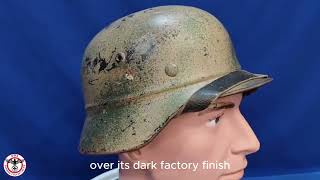 AMAZING LUFTSCHUTZ CAMO HELMET DISCOVERED