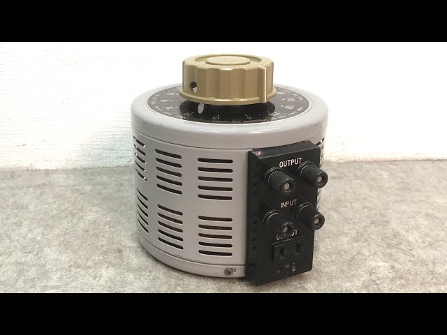 Asahi shikishima electric mfg. スライダック SHIKISHIMA 敷島 交流 電圧 調整器 スライダックトランス