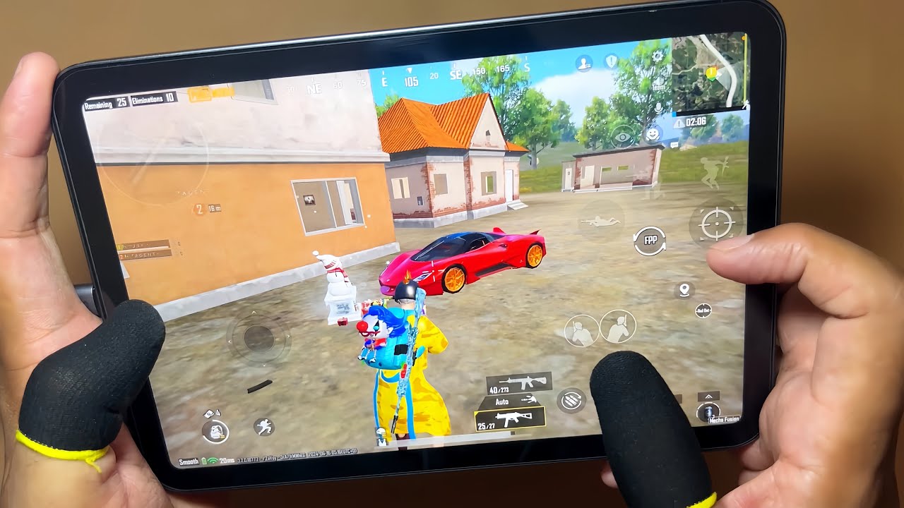 iPad Mini 6 Handcam PUBG Mobile Update 3.2 Gameplay | Smooth + Extreme ...