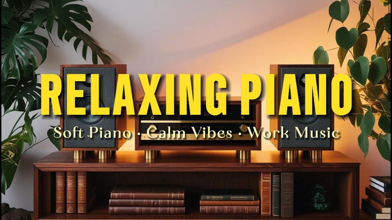 Relaxing Piano Music — Soft Background for Work, Study & Focus - YouTube