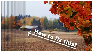 How to fix Topaz Sharpen Ai vertical lines artifact
