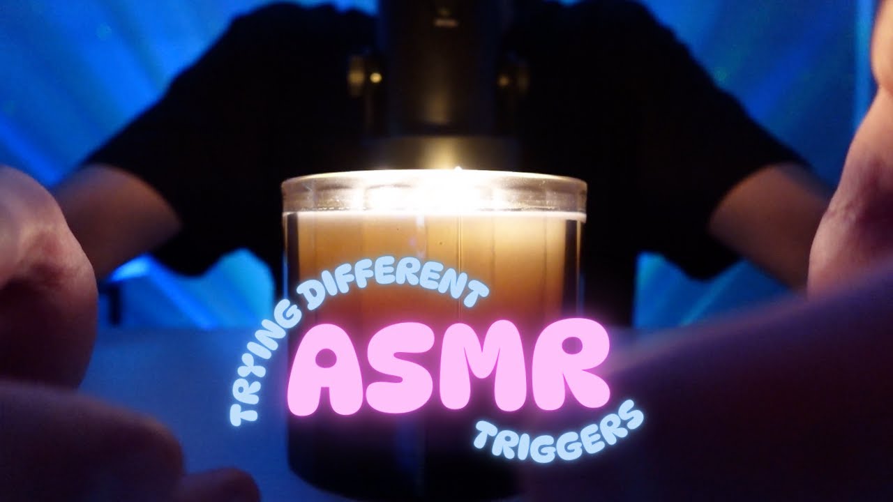 ASMR Telling a Different Story for Each Trigger (Finger Fluttering, Slime, Candle, Tapping, Etc.)