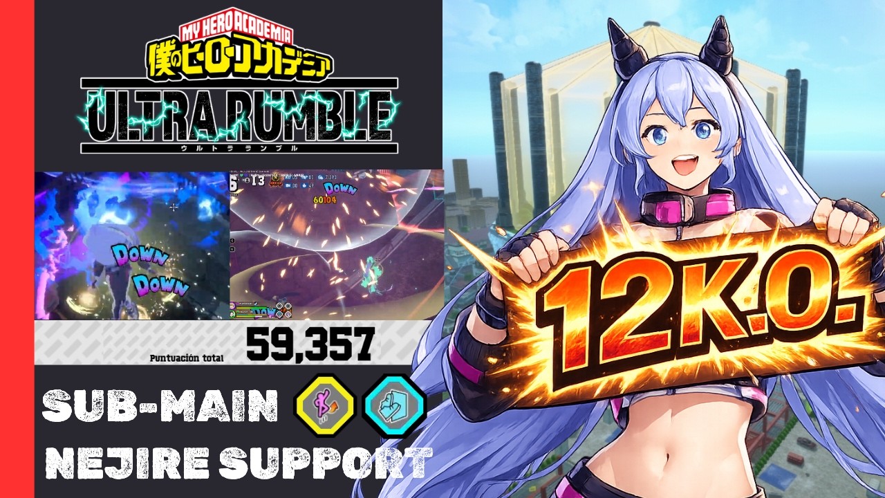 Total burst! 💚🌀 | Nejire | Score 59K. | Rank S | MHUR