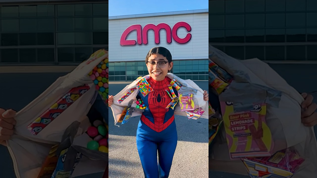 Who Can Sneak More Food Into the Movies? 