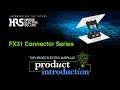 FX31 Series | Floating High-Current Connector for Internal Power Applications