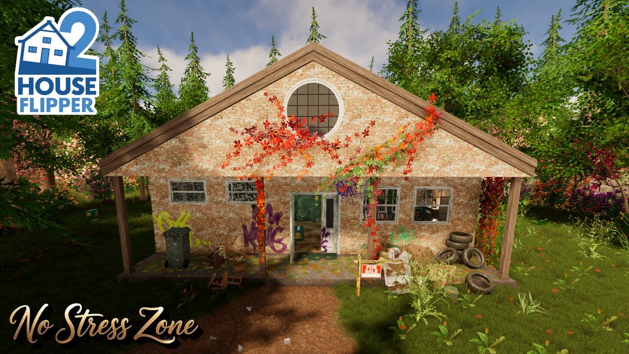 House Flipper 2 – Forest Property Build | No Commentary custom job