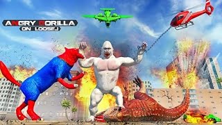 Angry  gorilla: city rampage  gaming  ( ad commercial ) screenshot 2