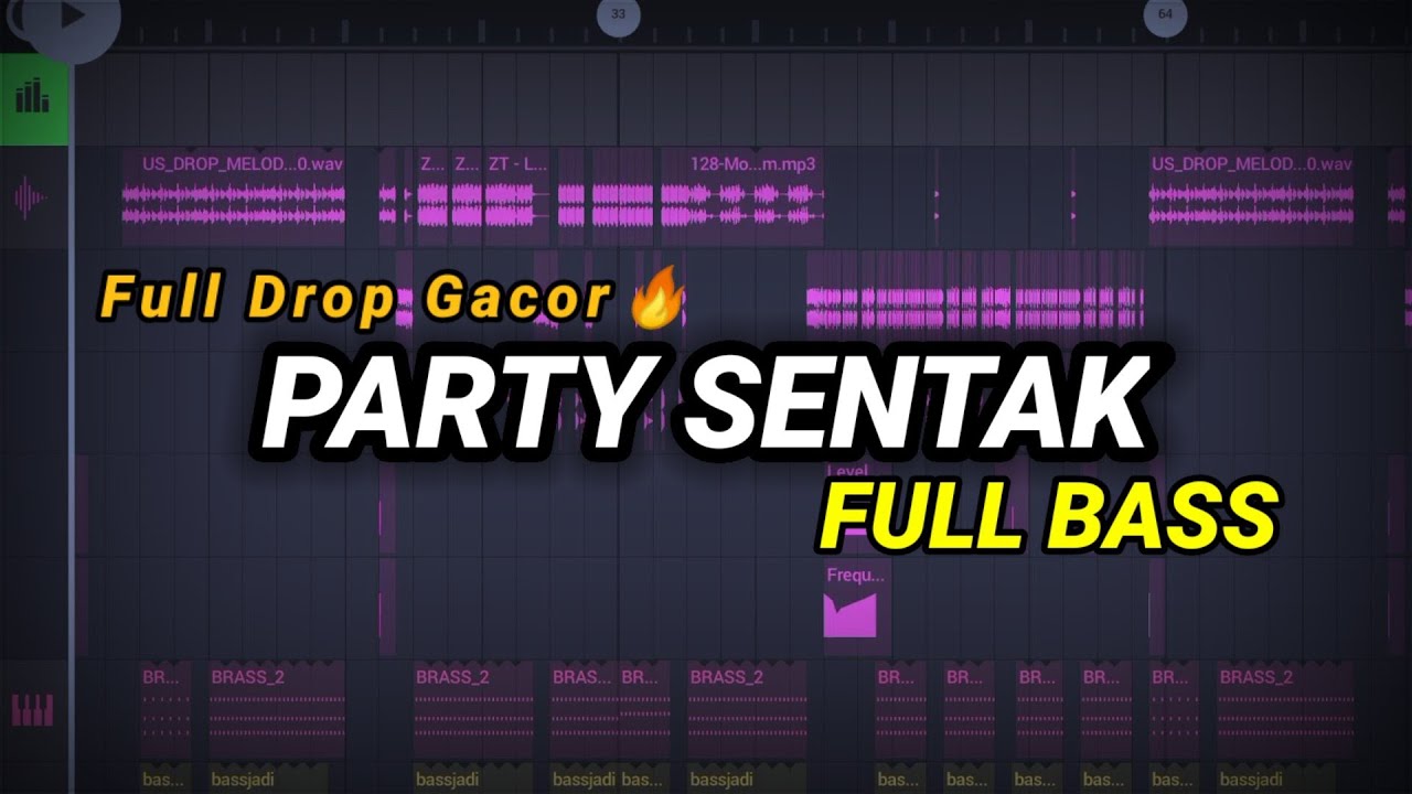 DJ PARTY SENTAK  ! FULL DROP GACOR FULL BASS TIKTOK VIRAL 2024