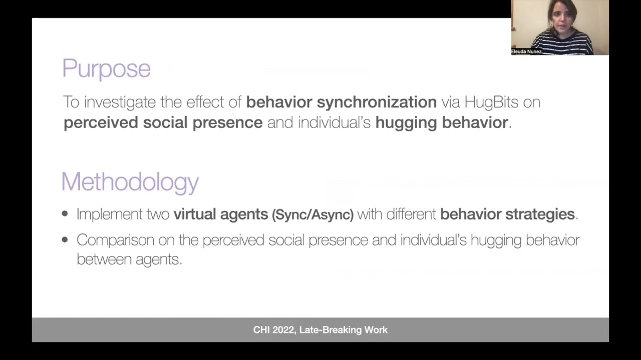 Remote Communication via Huggable Interfaces - Behavior Synchronization and Social Presence